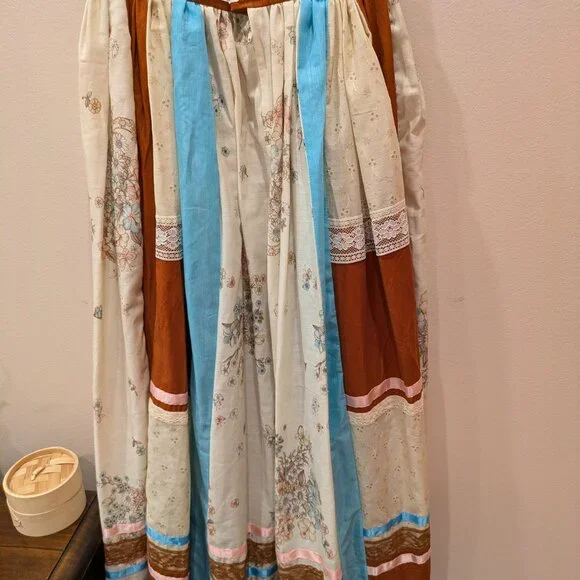 Cottage Core Patchwork Skirt(hand sewn) - Picture 6 of 10